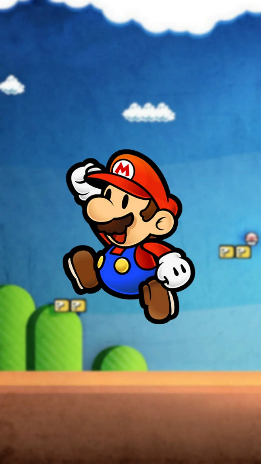 Mario Bros iPhone Wallpaper For iPhone