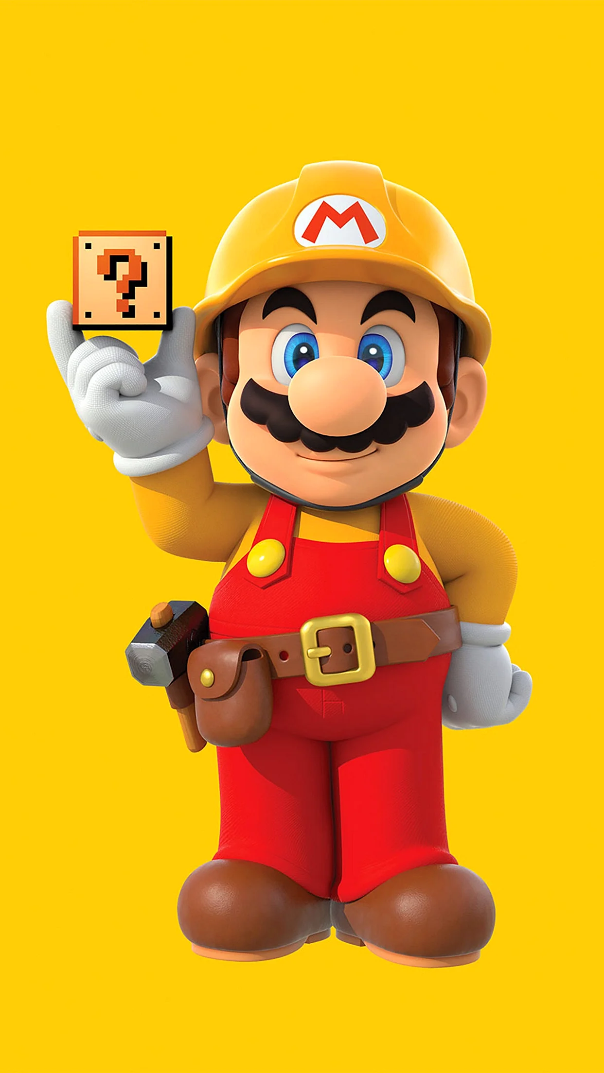 Mario Maker Wallpaper For iPhone