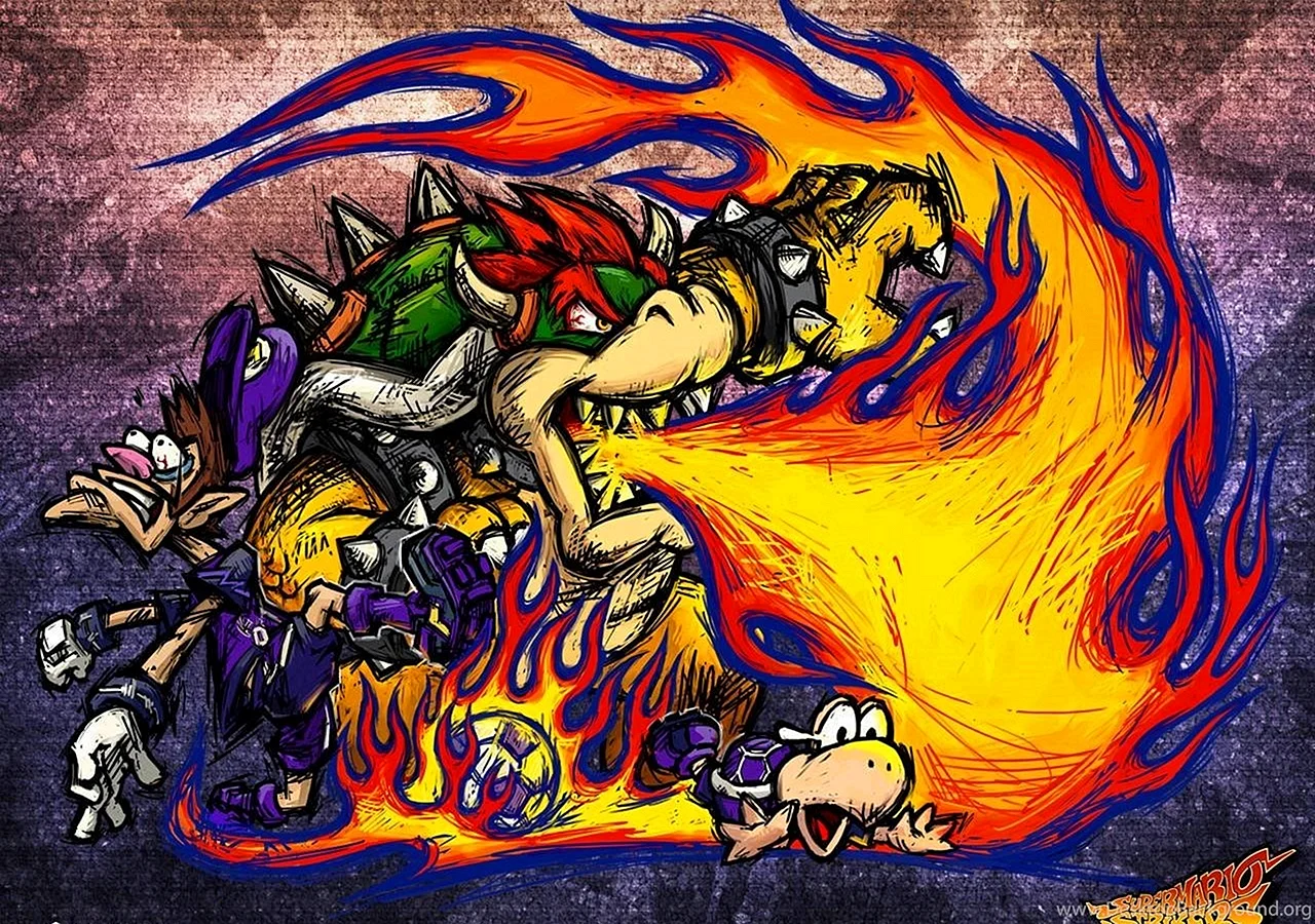 Mario Strikers Bowser Wallpaper