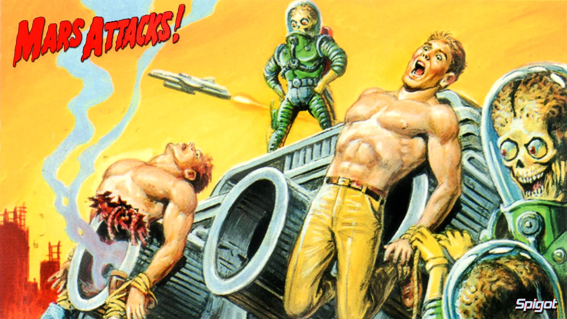 Mars Attacks Wallpaper