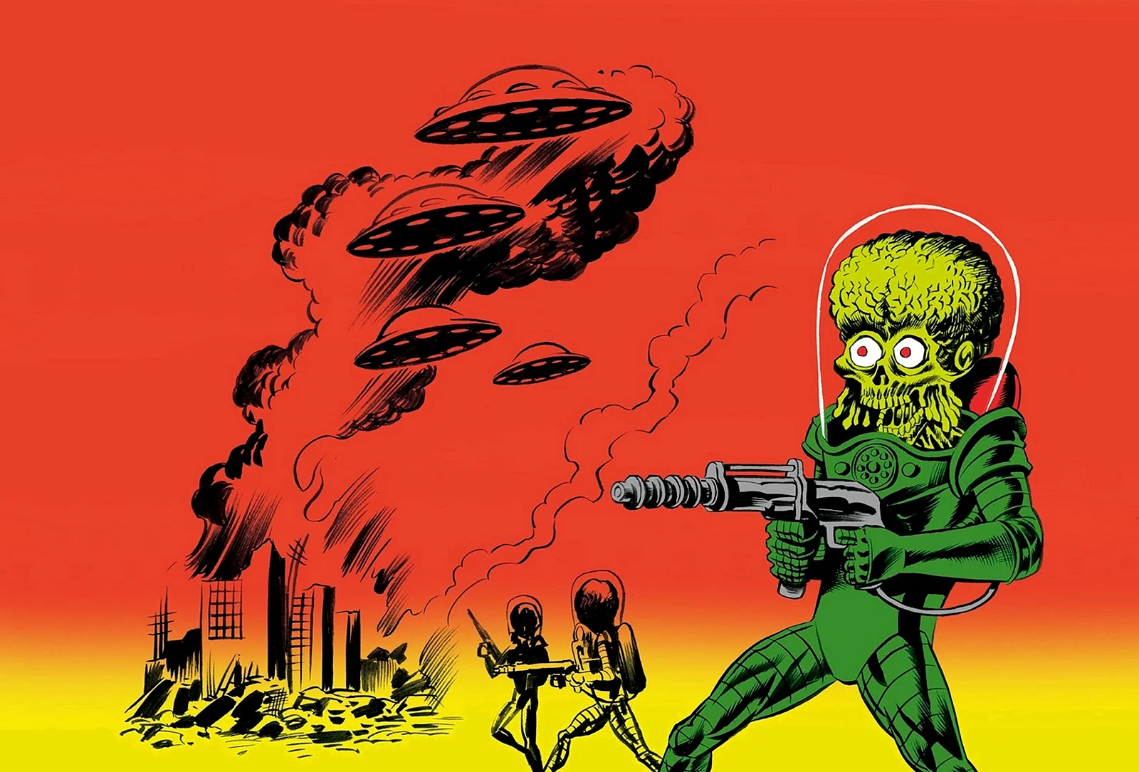 Mars Attacks Wallpaper