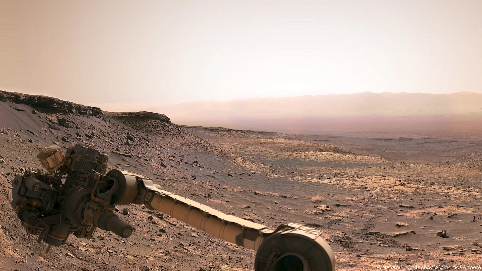 Mars Curiosity Wallpaper