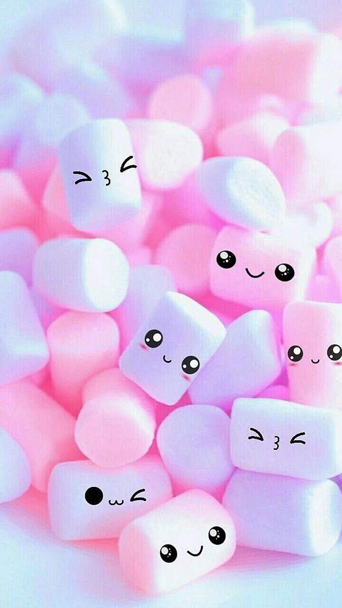 Marshmallow Pink Wallpaper For iPhone