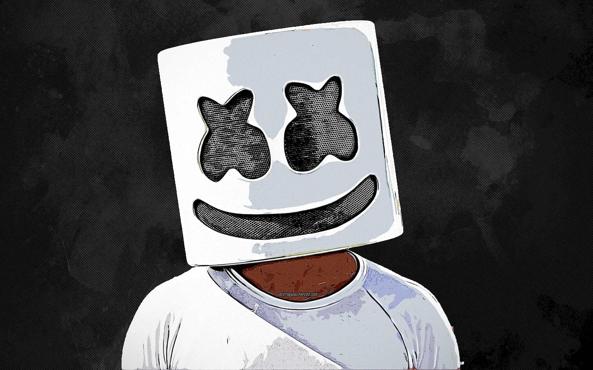 Marshmello Art Wallpaper