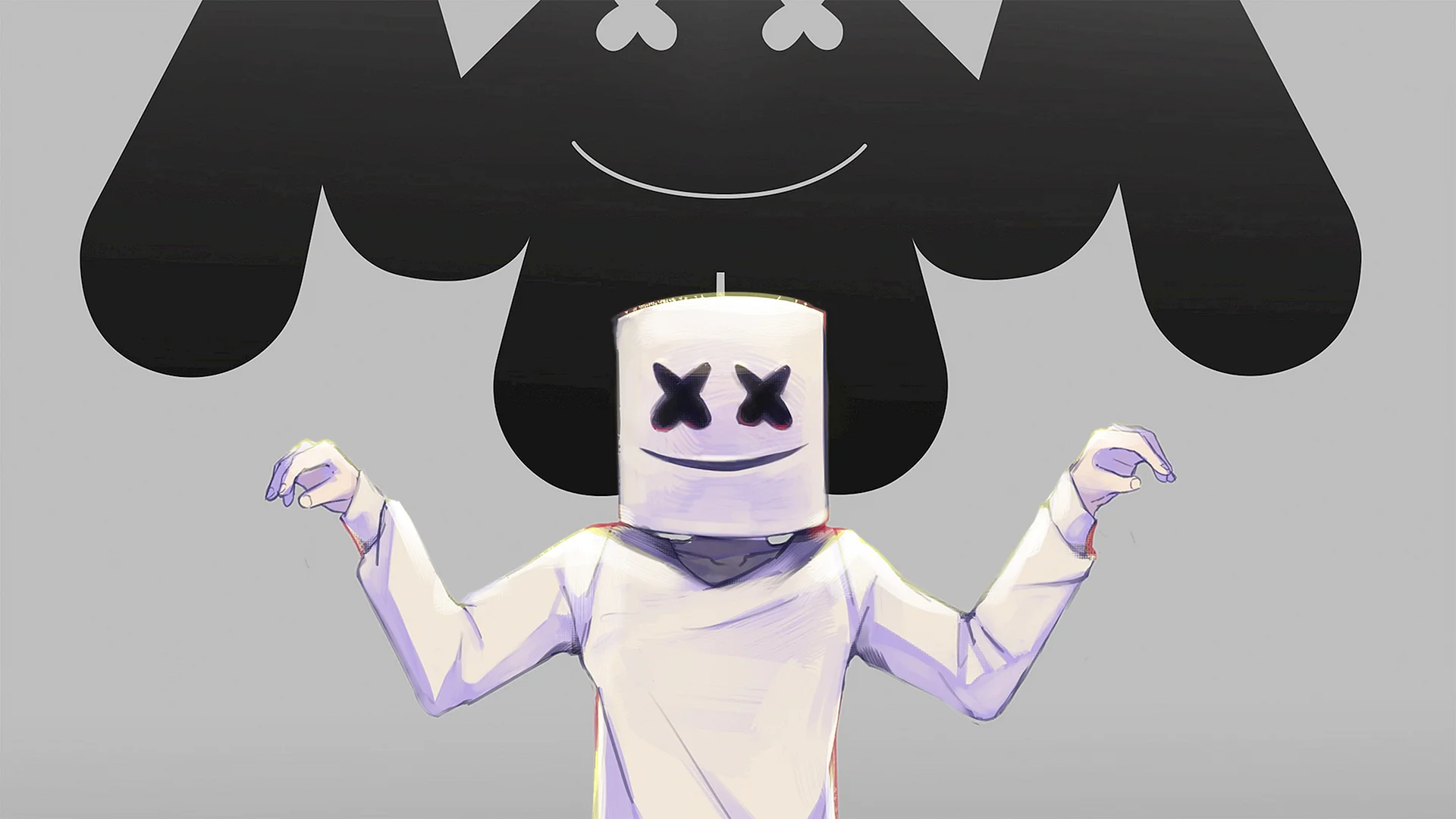 Marshmello Art Wallpaper