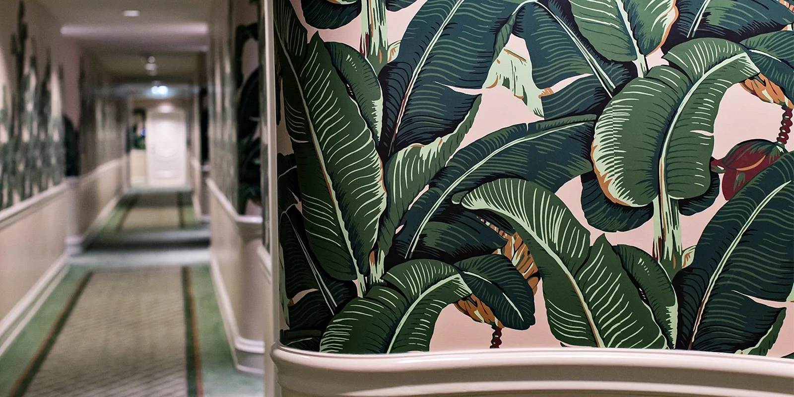 Martinique Banana Leaf Wallpaper