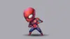 Marvel Chibi Spiderman Wallpaper