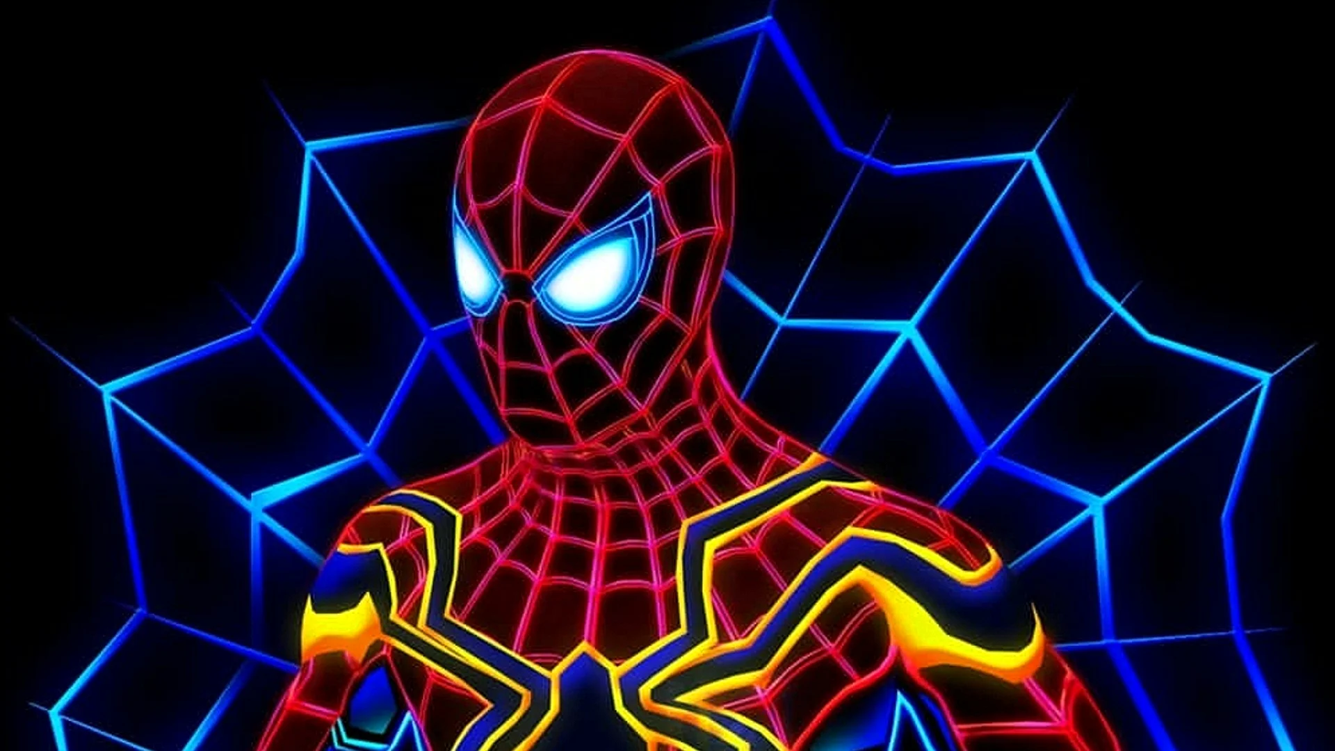 Marvel Neon Wallpaper