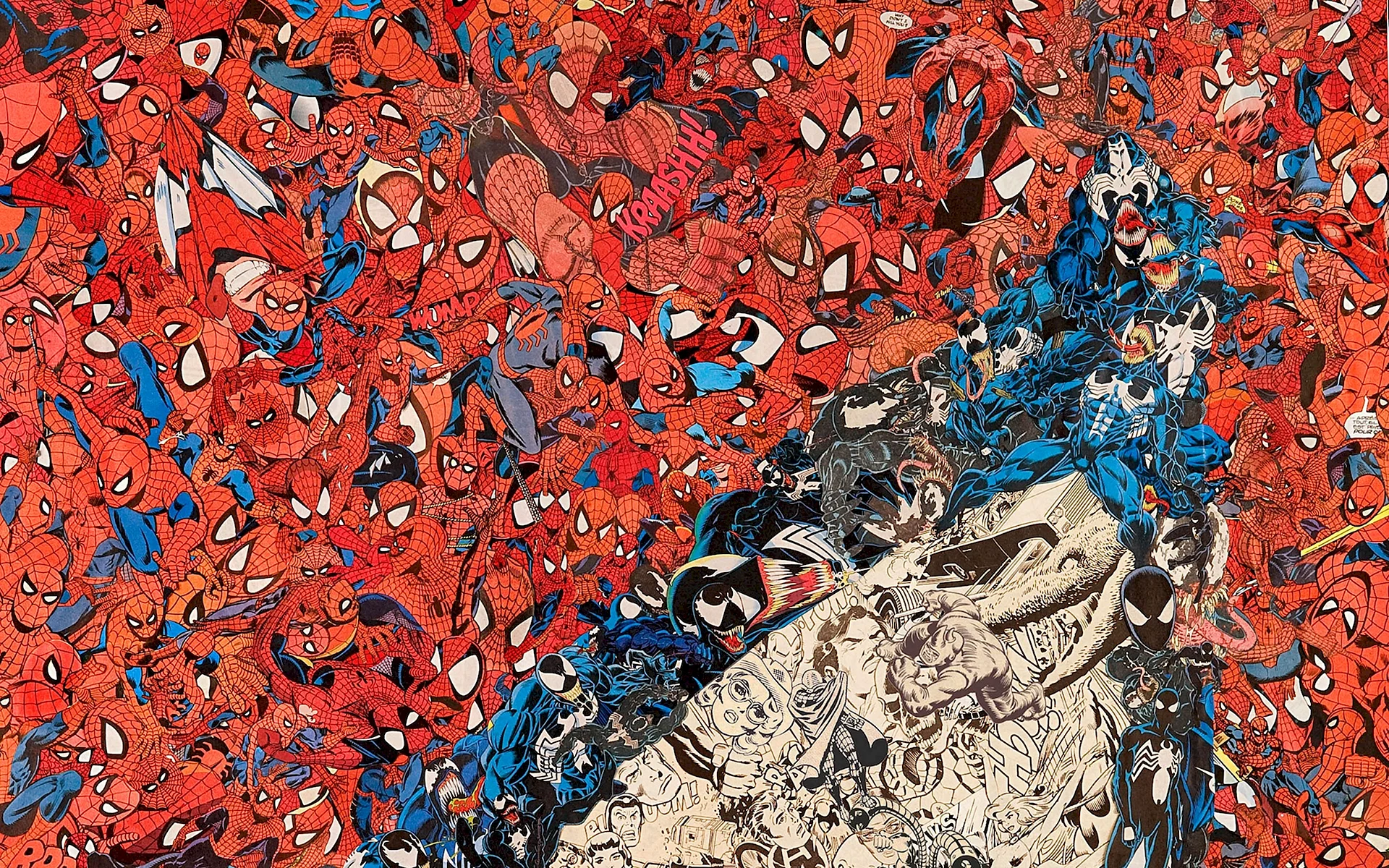 Marvel Pattern Wallpaper