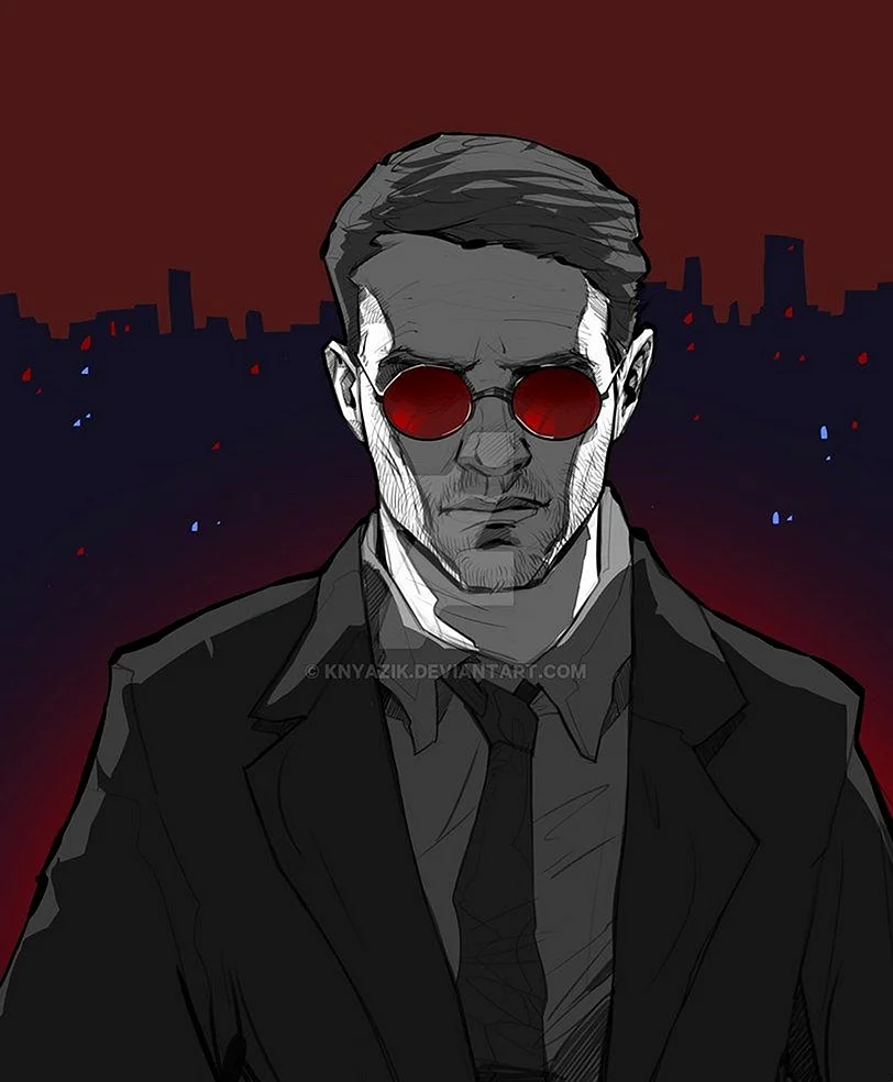 Matt Murdock Daredevil Art Wallpaper For iPhone