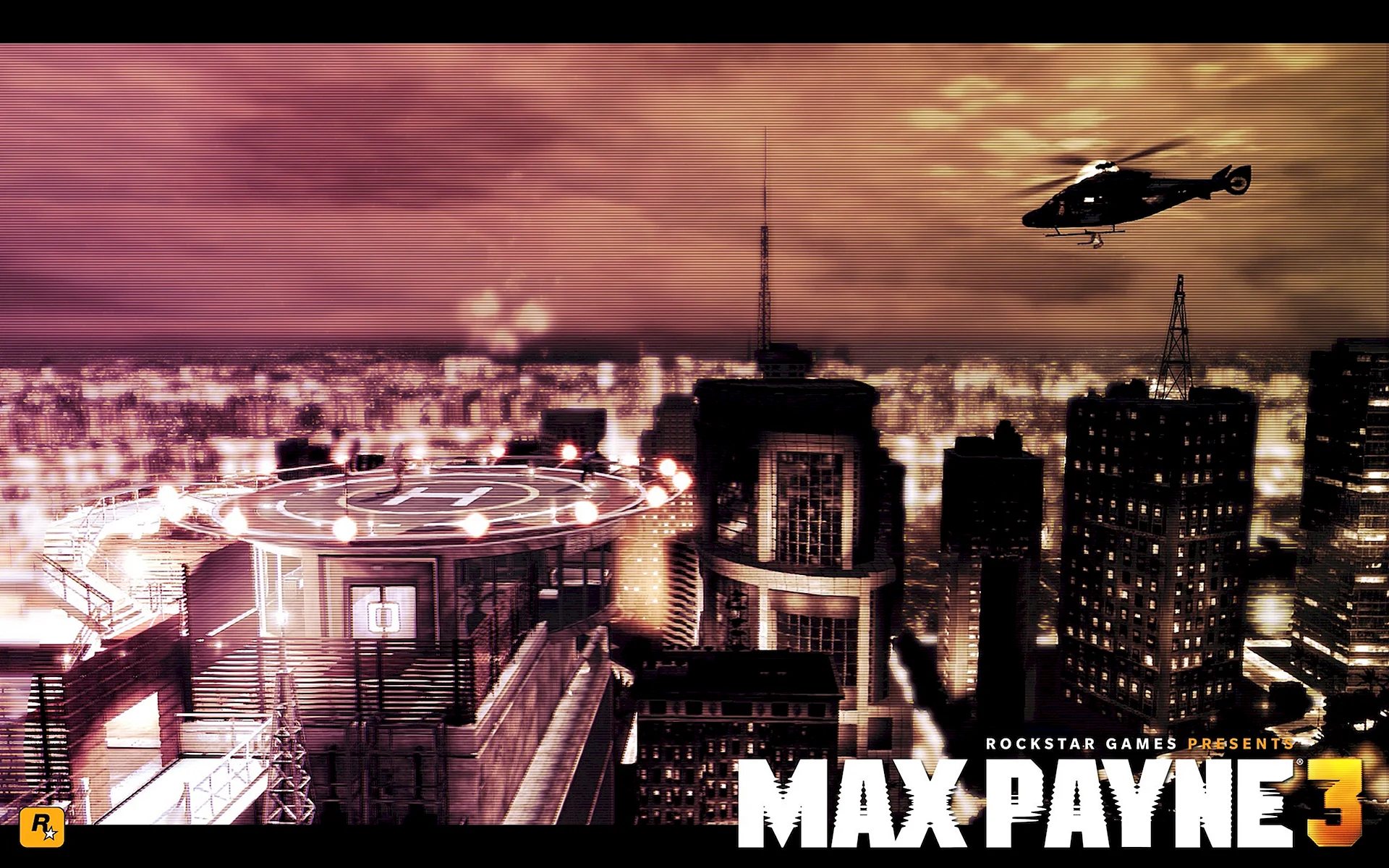 Max Payne 1 Snow Blizzard City Wallpaper