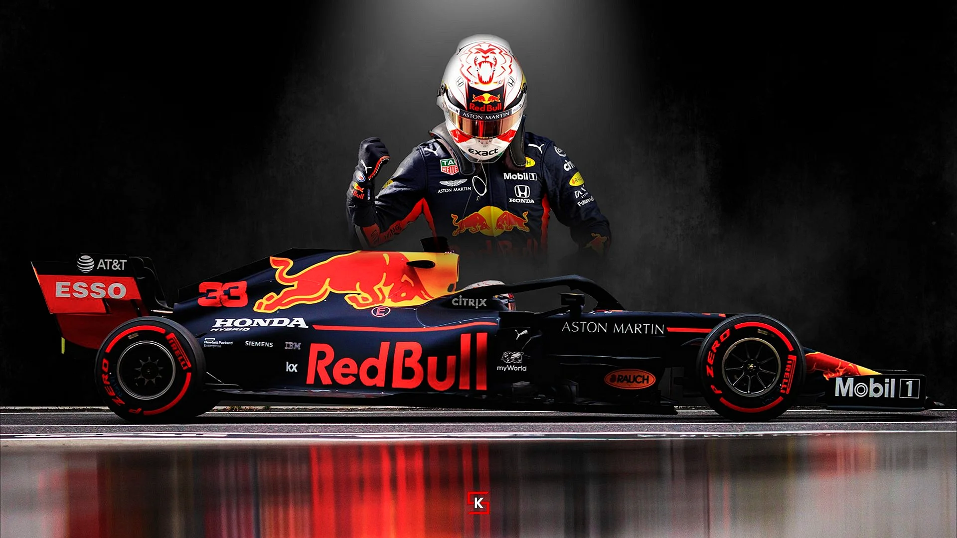 Max Verstappen 33 Wallpaper