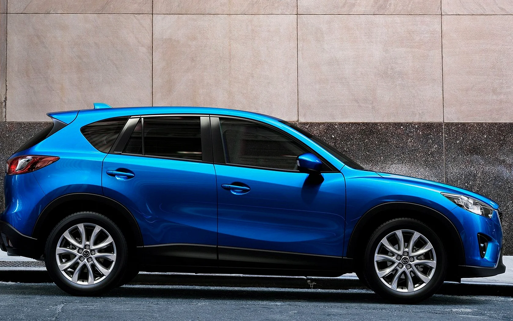 Mazda Cx5 Blue Back Wallpaper