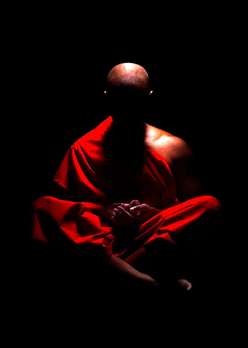 Meditation Monk Wallpaper For iPhone