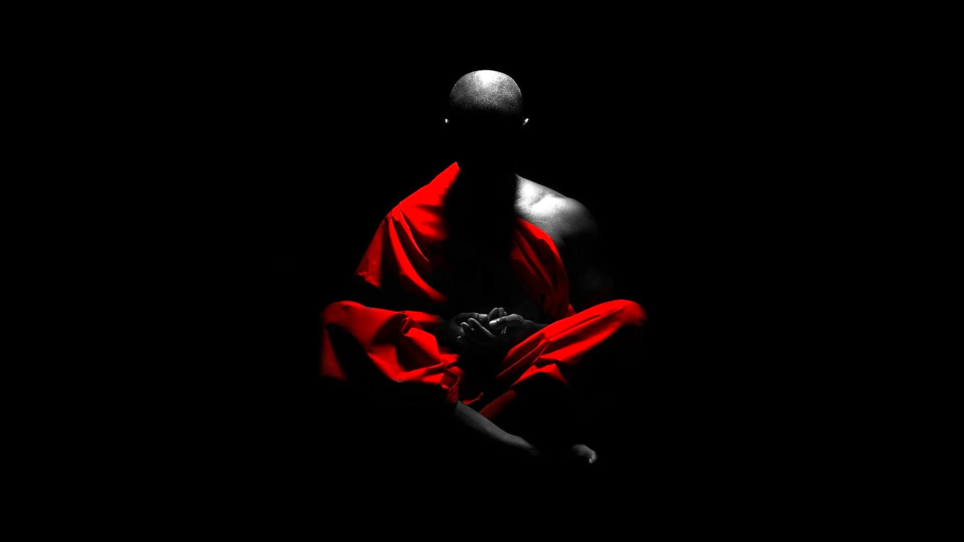 Meditation Monk Wallpaper