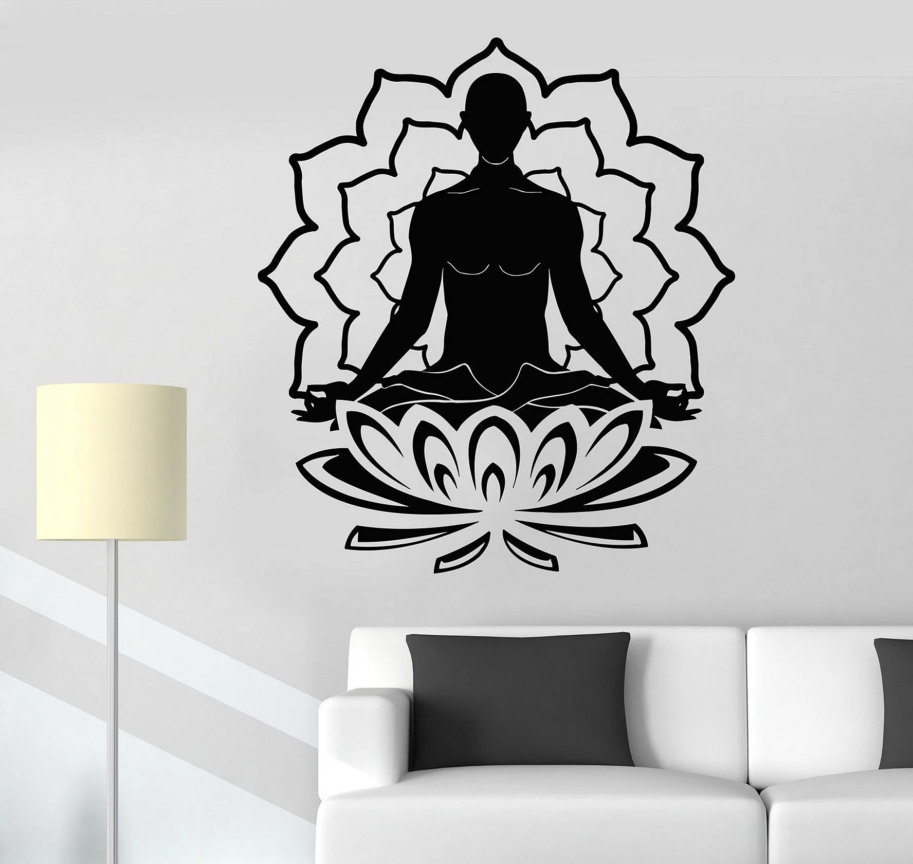 Meditation Wall Decor Wallpaper