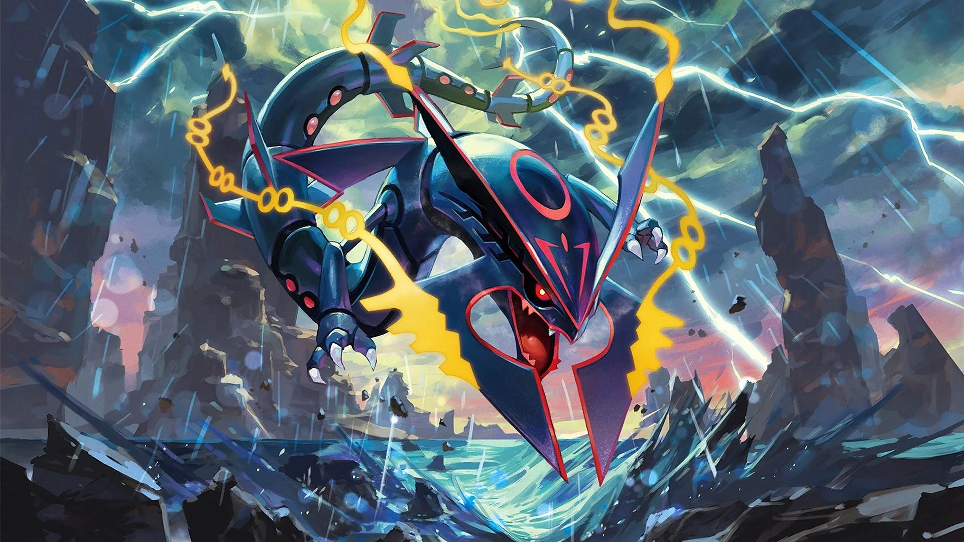 Mega Rayquaza Art Wallpaper
