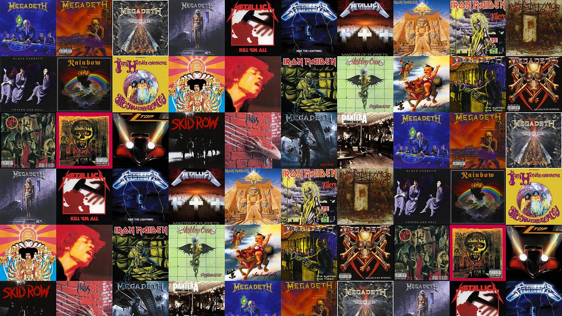 Megadeth Phone Wallpaper