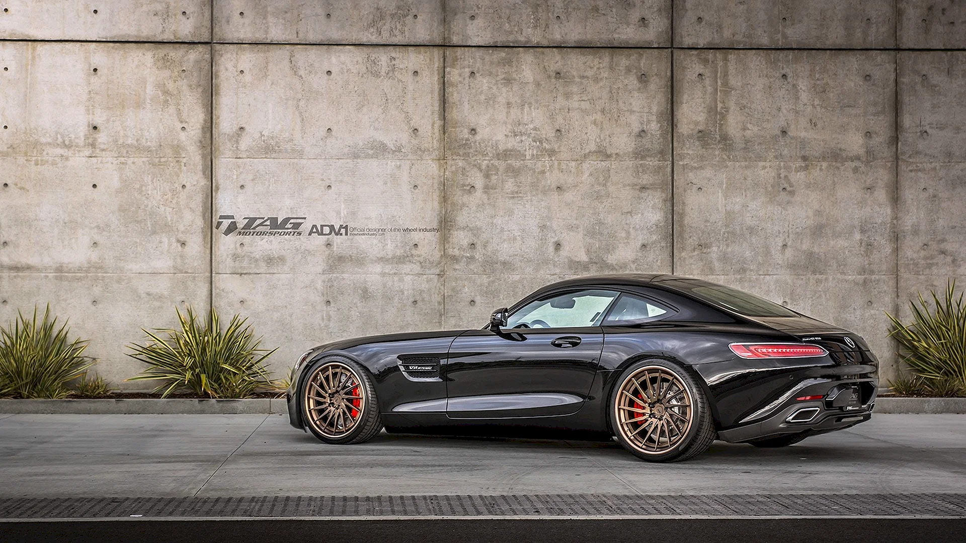 Mercedes Benz Amg Gt Black Uhd Wallpaper