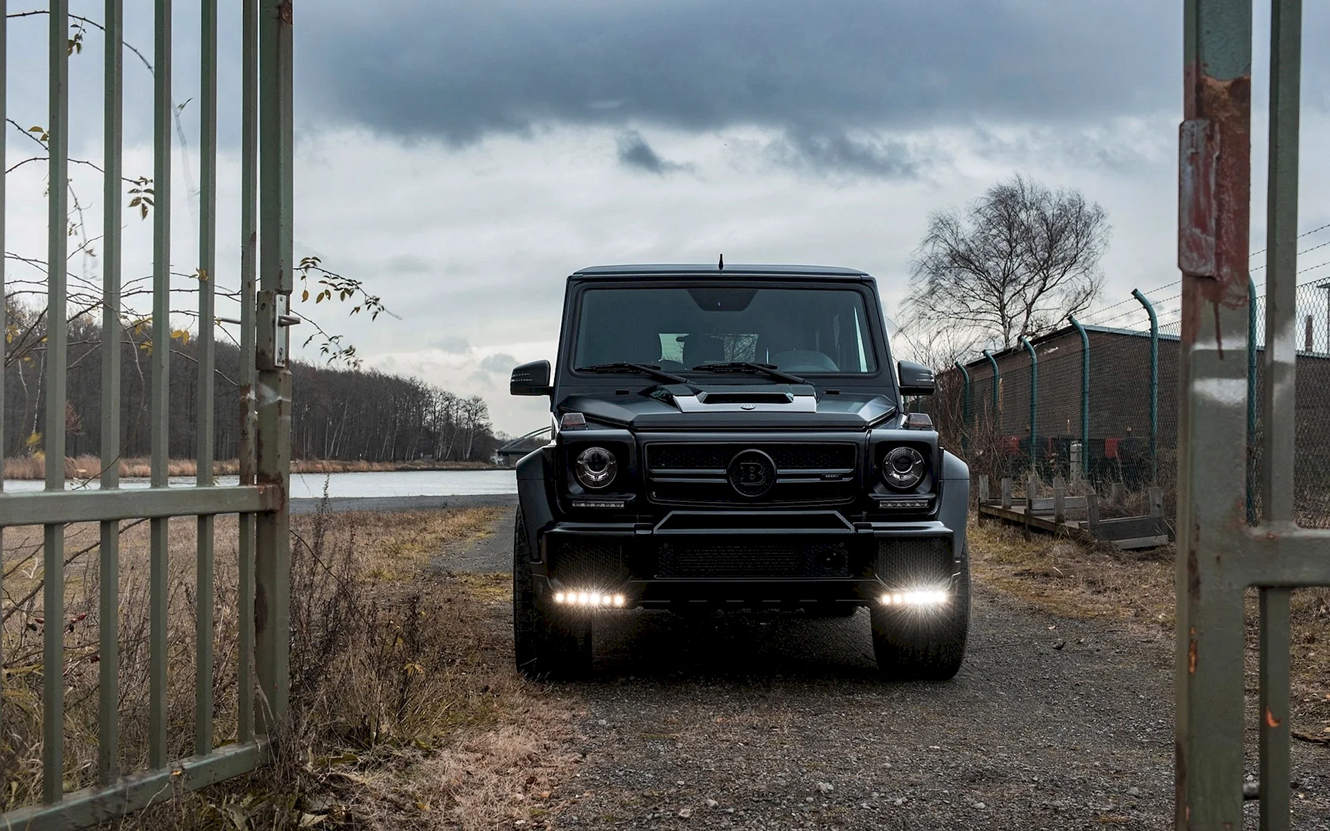 Mercedes G63 Amg 2018 Black Wallpaper