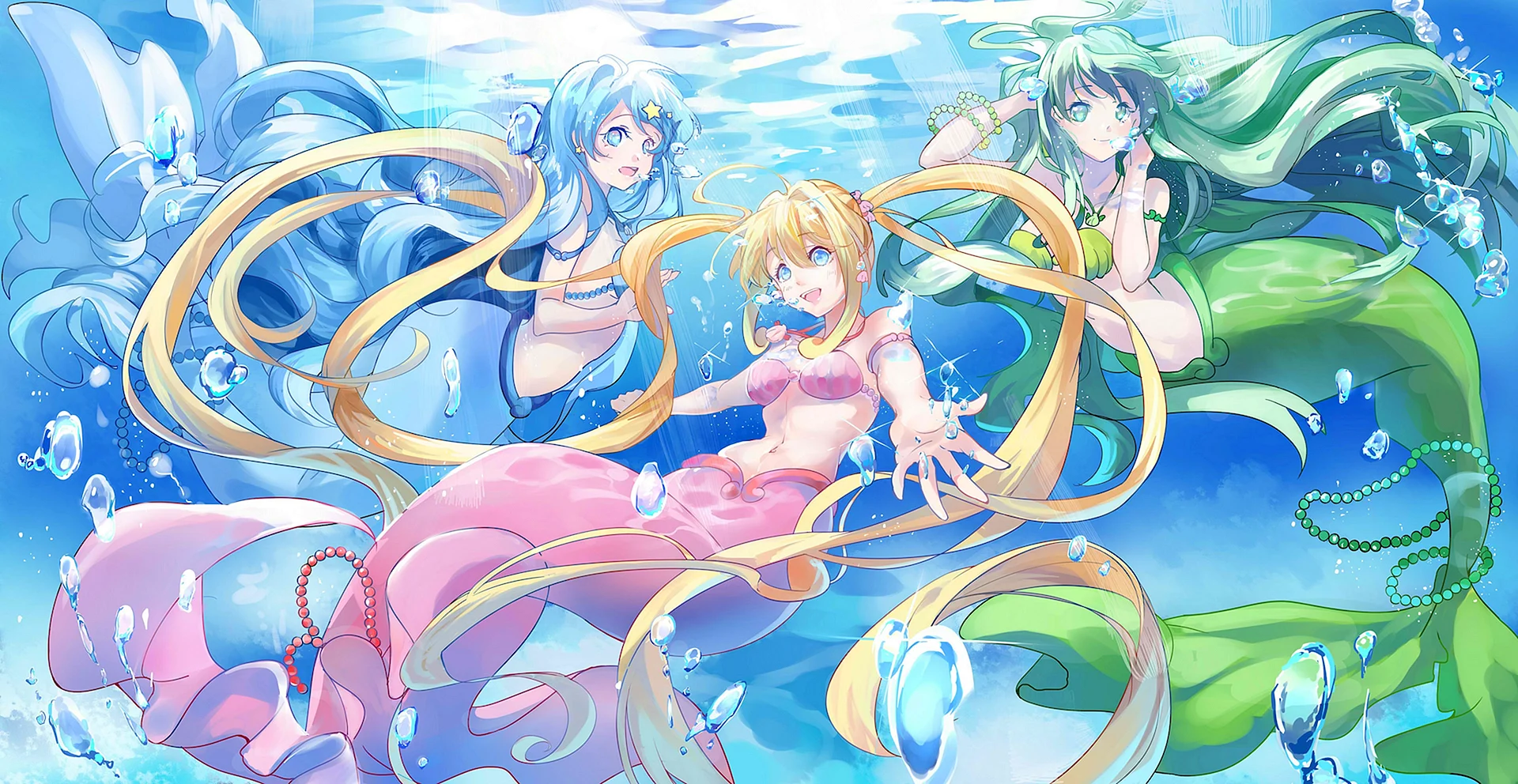 Mermaid Anime Wallpaper