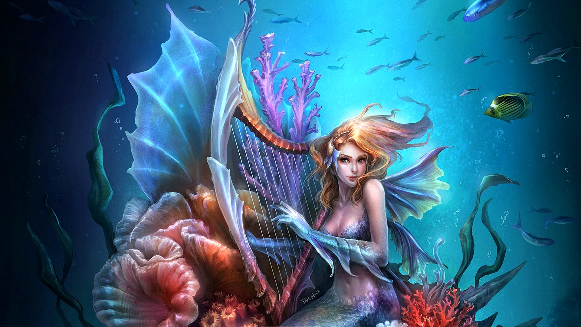 Mermaid Art Wallpaper
