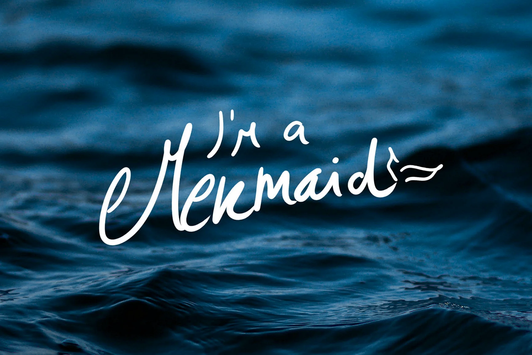 Mermaid Weekend Logo Wallpaper