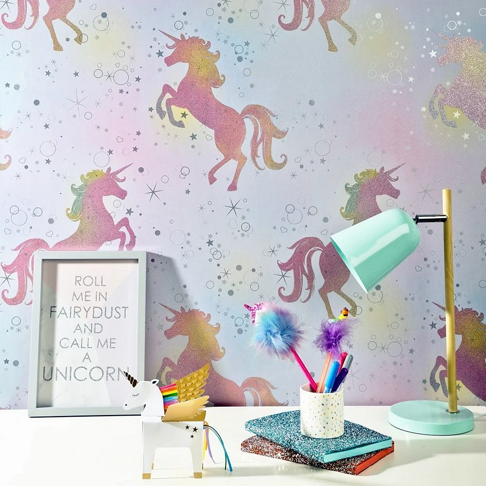 Mermaids Unicorns And Rainbows For Kids Ages 2-4 Wallpaper