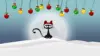 Merry Christmas Cat Wallpaper
