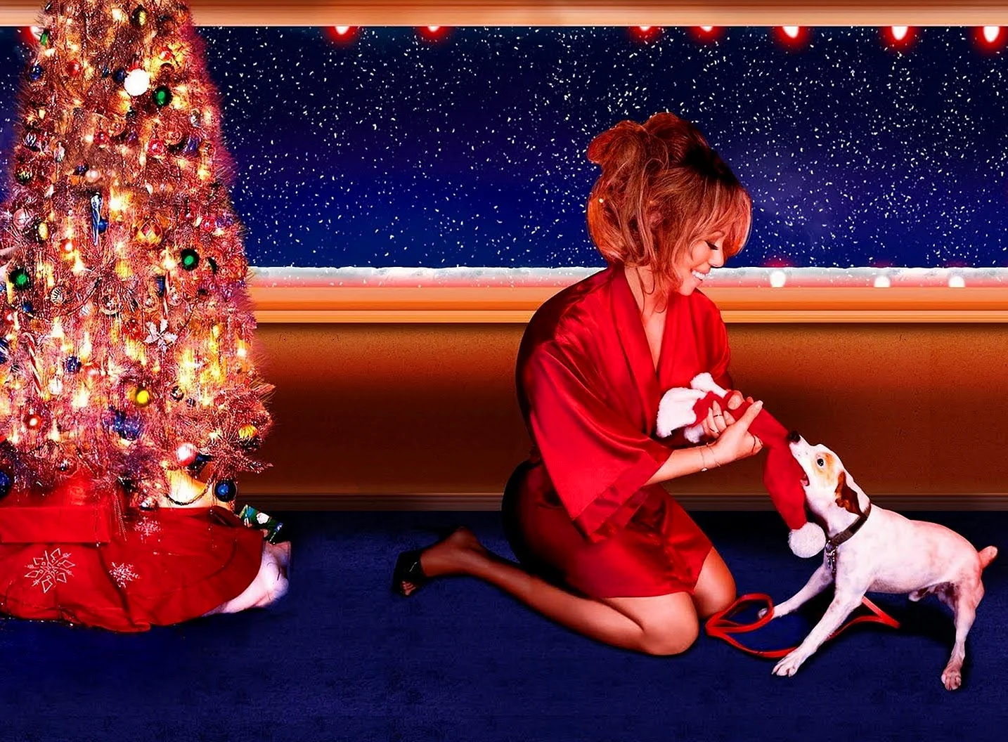 Merry Christmas Ii You Mariah Wallpaper
