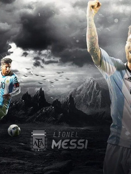 Messi Argentina 4K Wallpaper