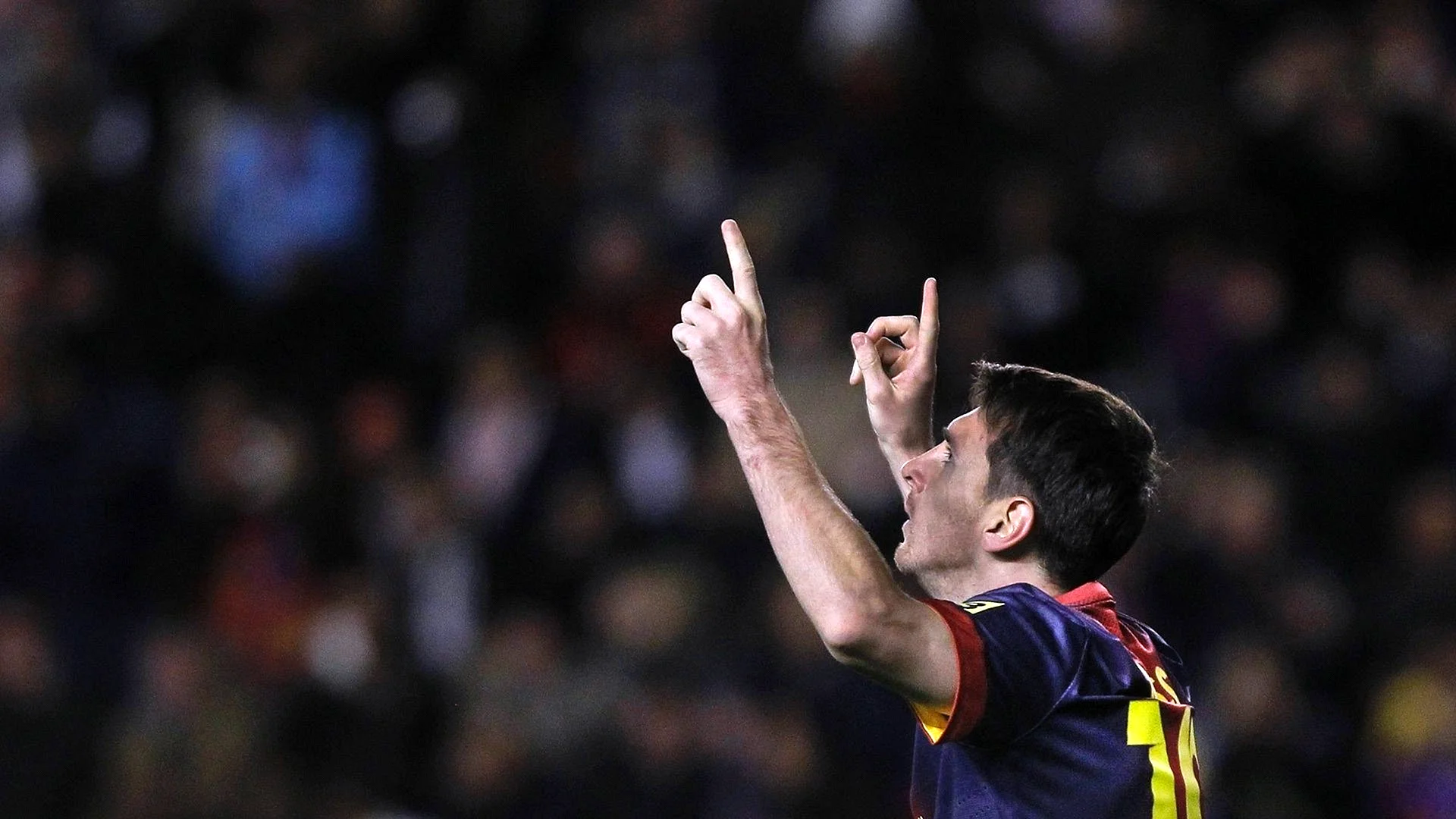 Messi Celebrate Goal Wallpaper