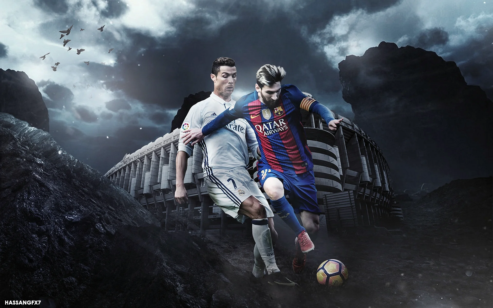 Messi Ronaldo Wallpaper