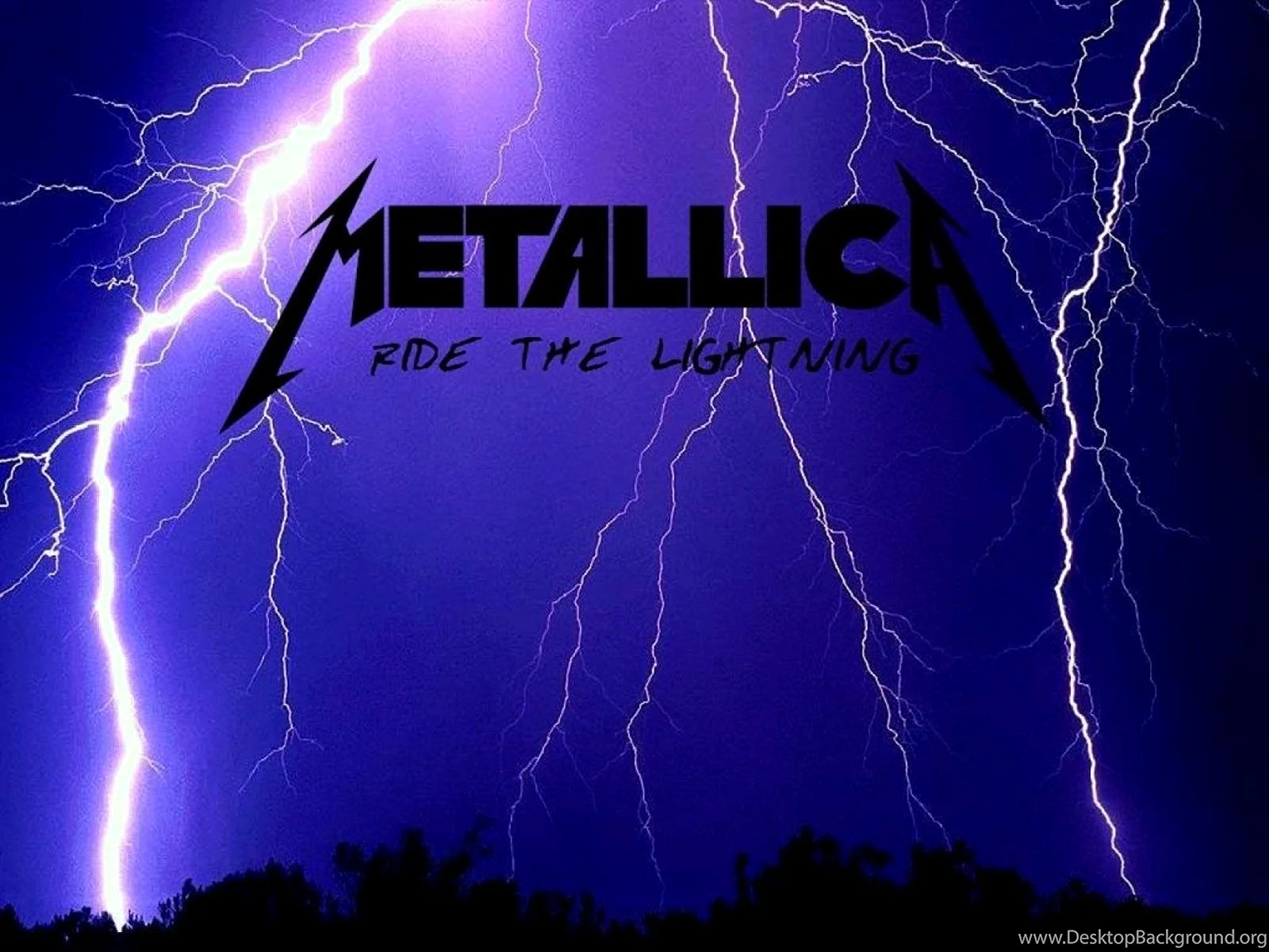 Metallica Ride The Lightning Wallpaper