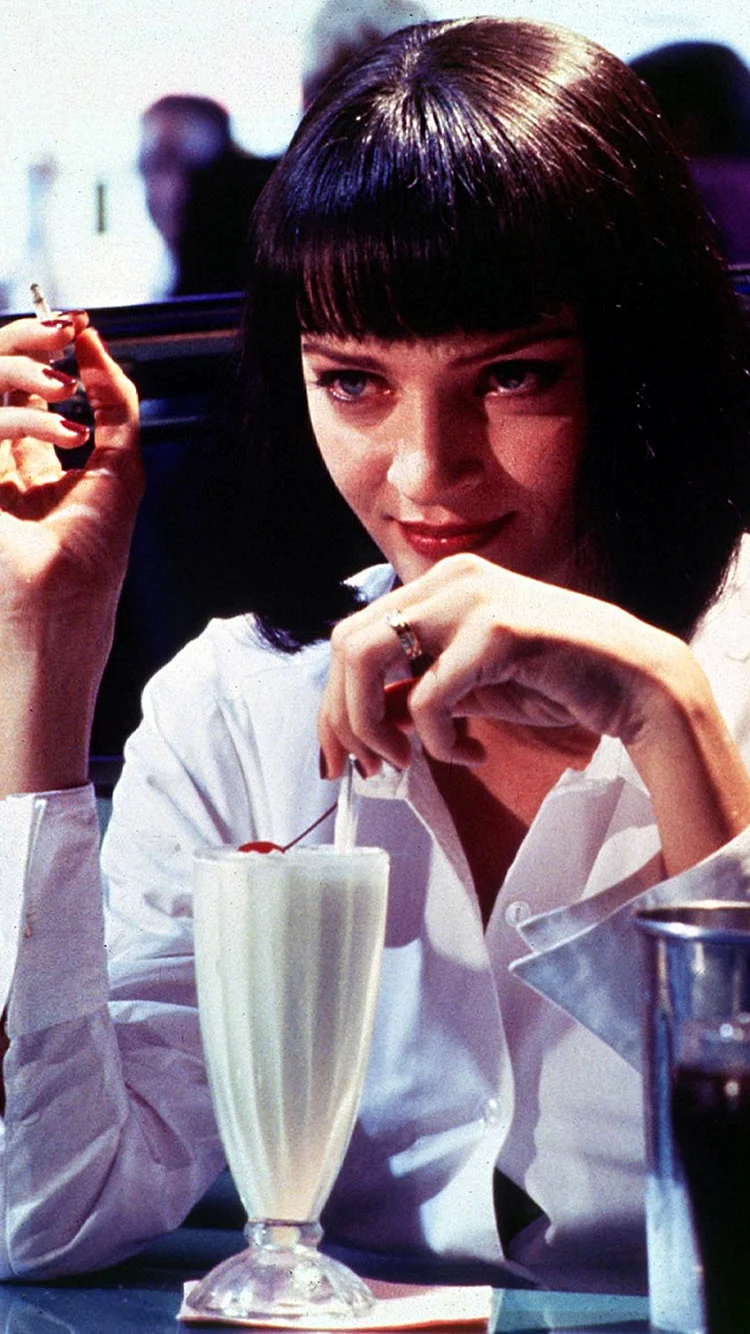 Mia Wallace Wallpaper For iPhone