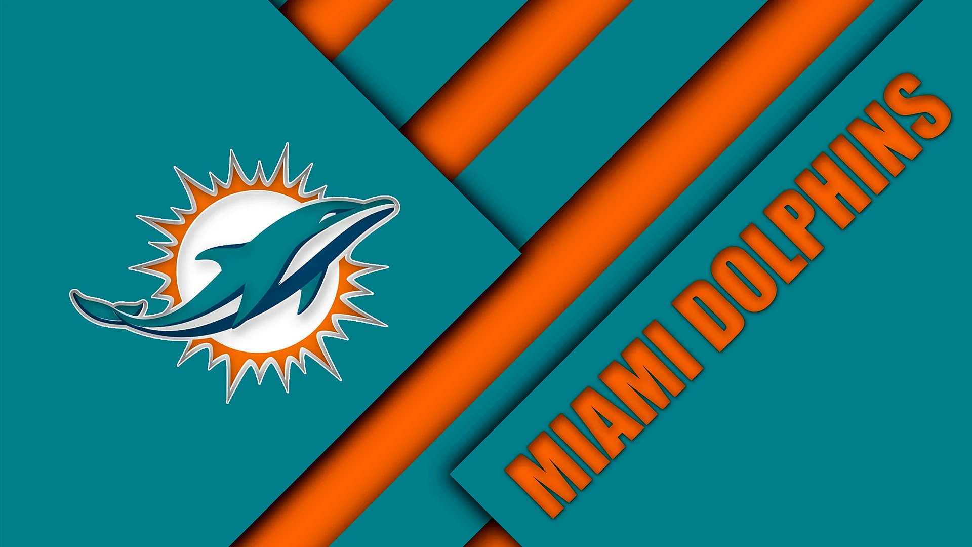 Miami Dolphins Logo Wallpaper