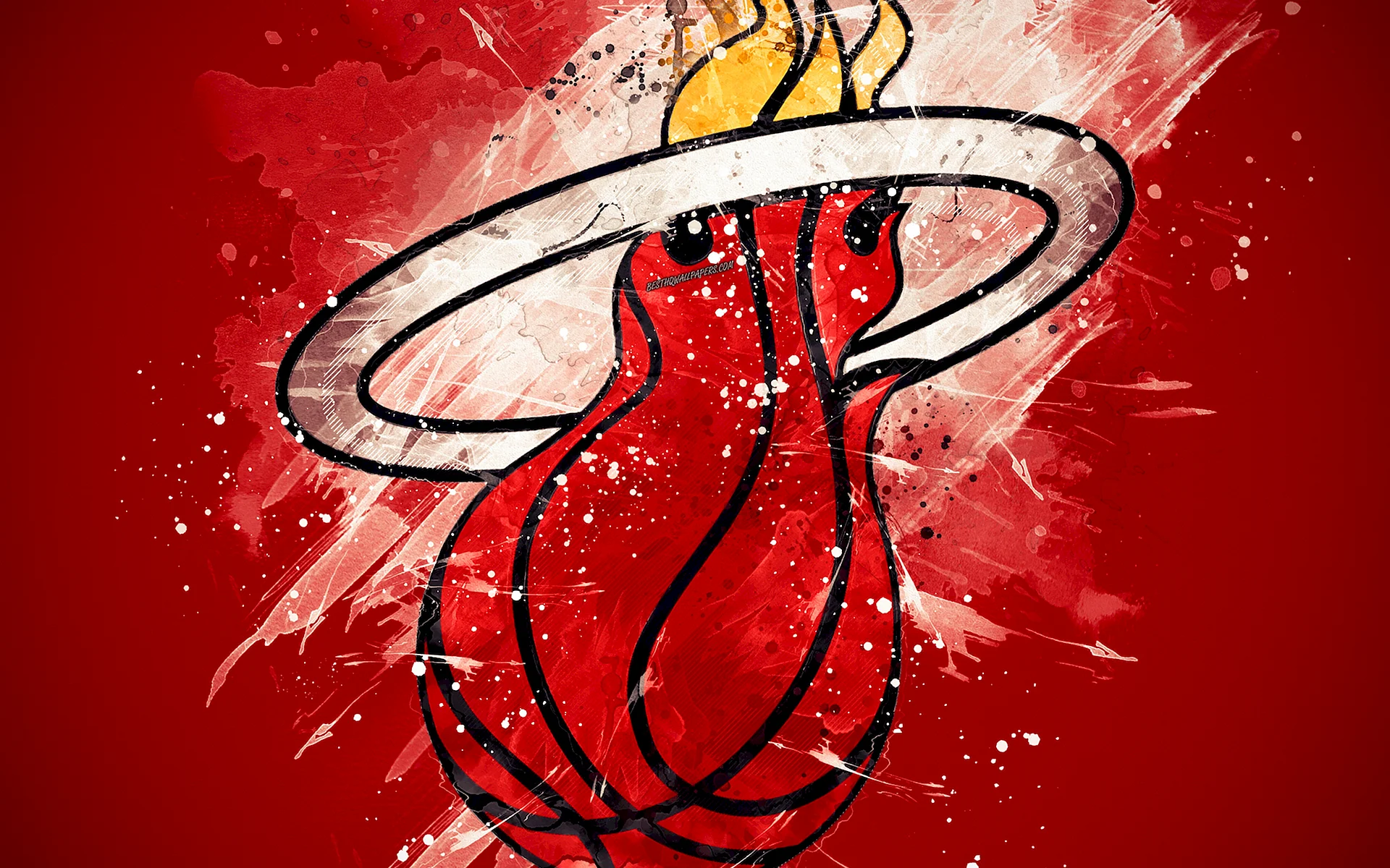 Miami Heat Logo Wallpaper