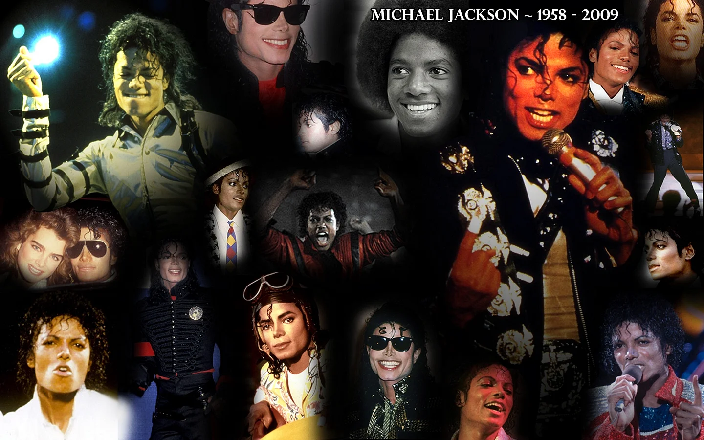 Michael Jackson Collage Wallpaper