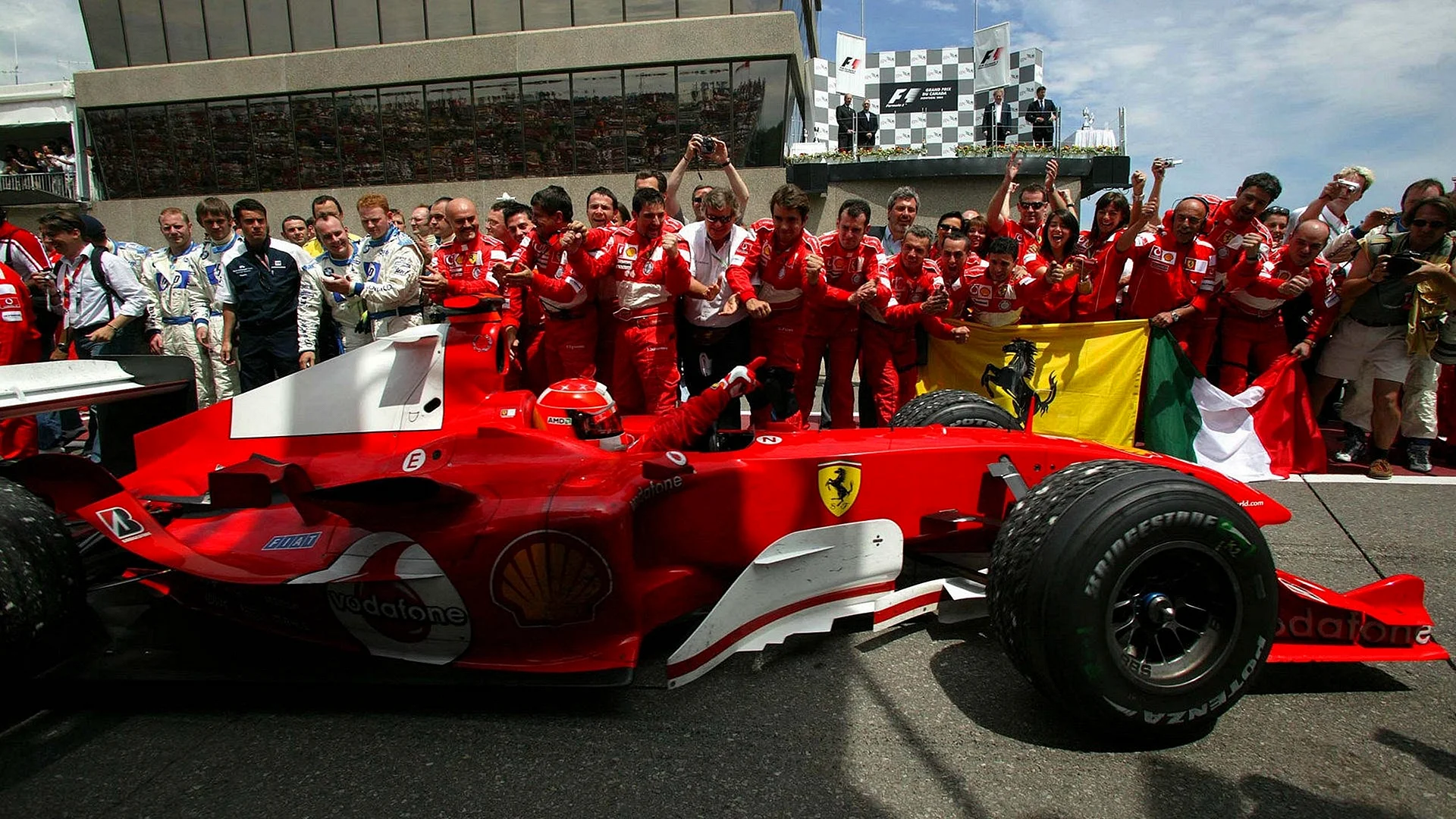 Michael Schumacher 2000 Wallpaper