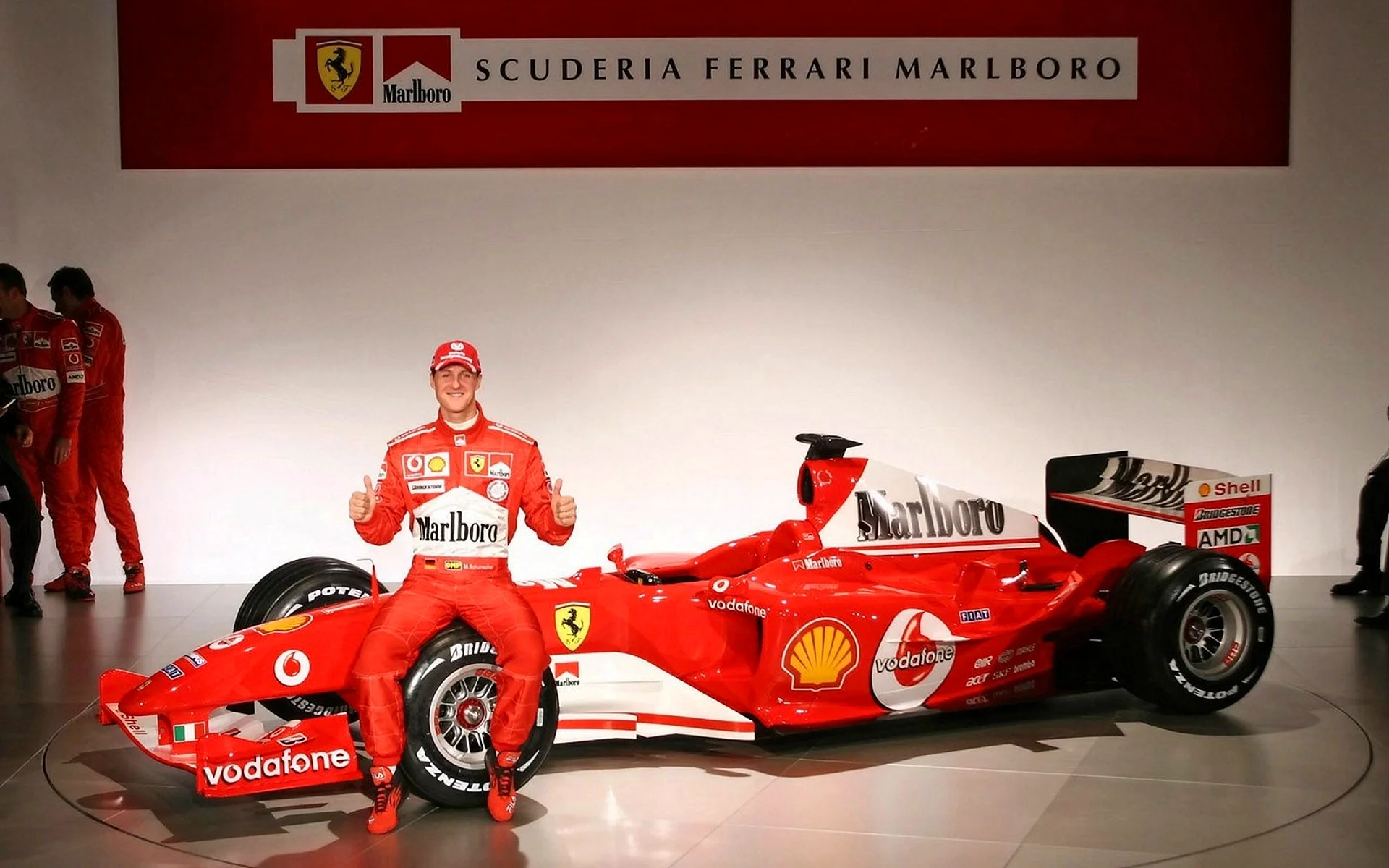 Michael Schumacher 2004 Car Wallpaper