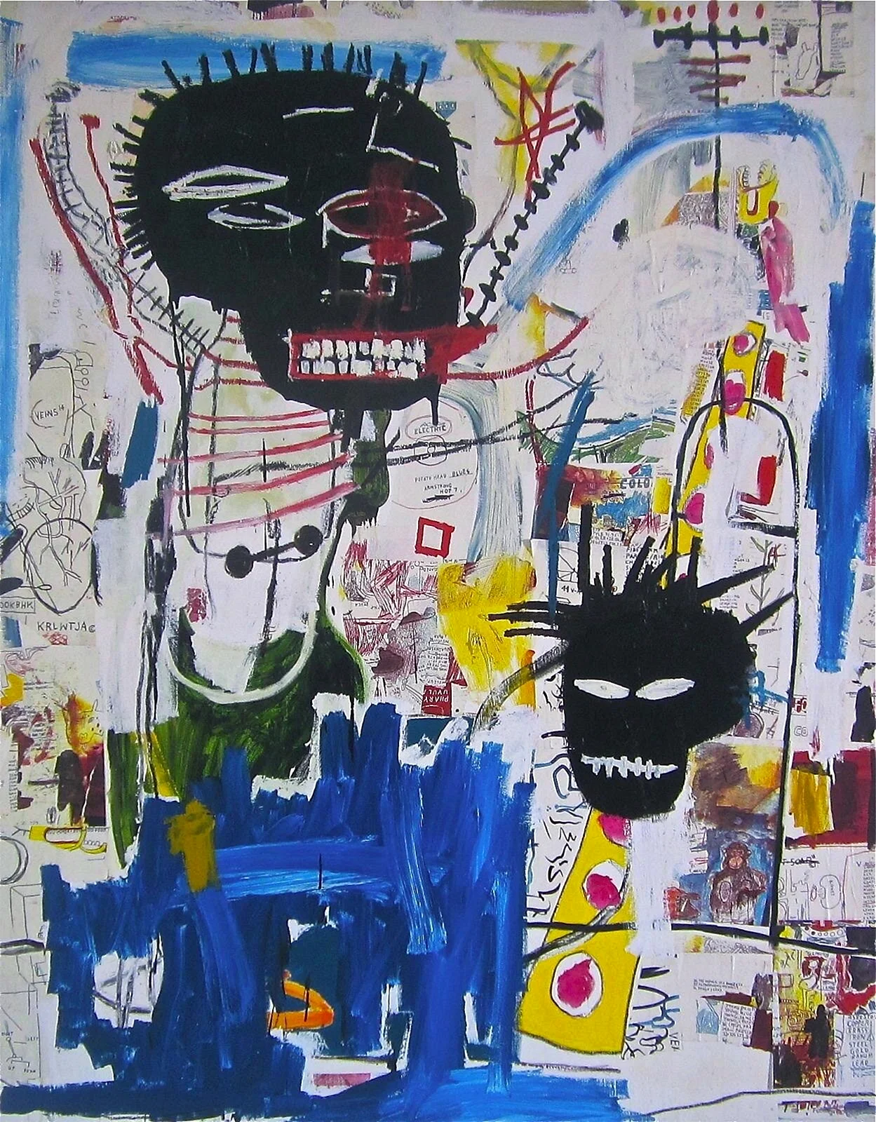 Michel Basquiat Art Wallpaper For iPhone