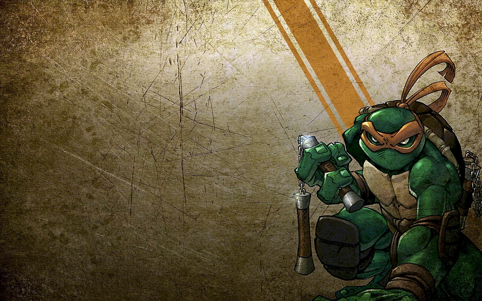 Michelangelo Teenage Mutant Ninja Turtle Wallpaper