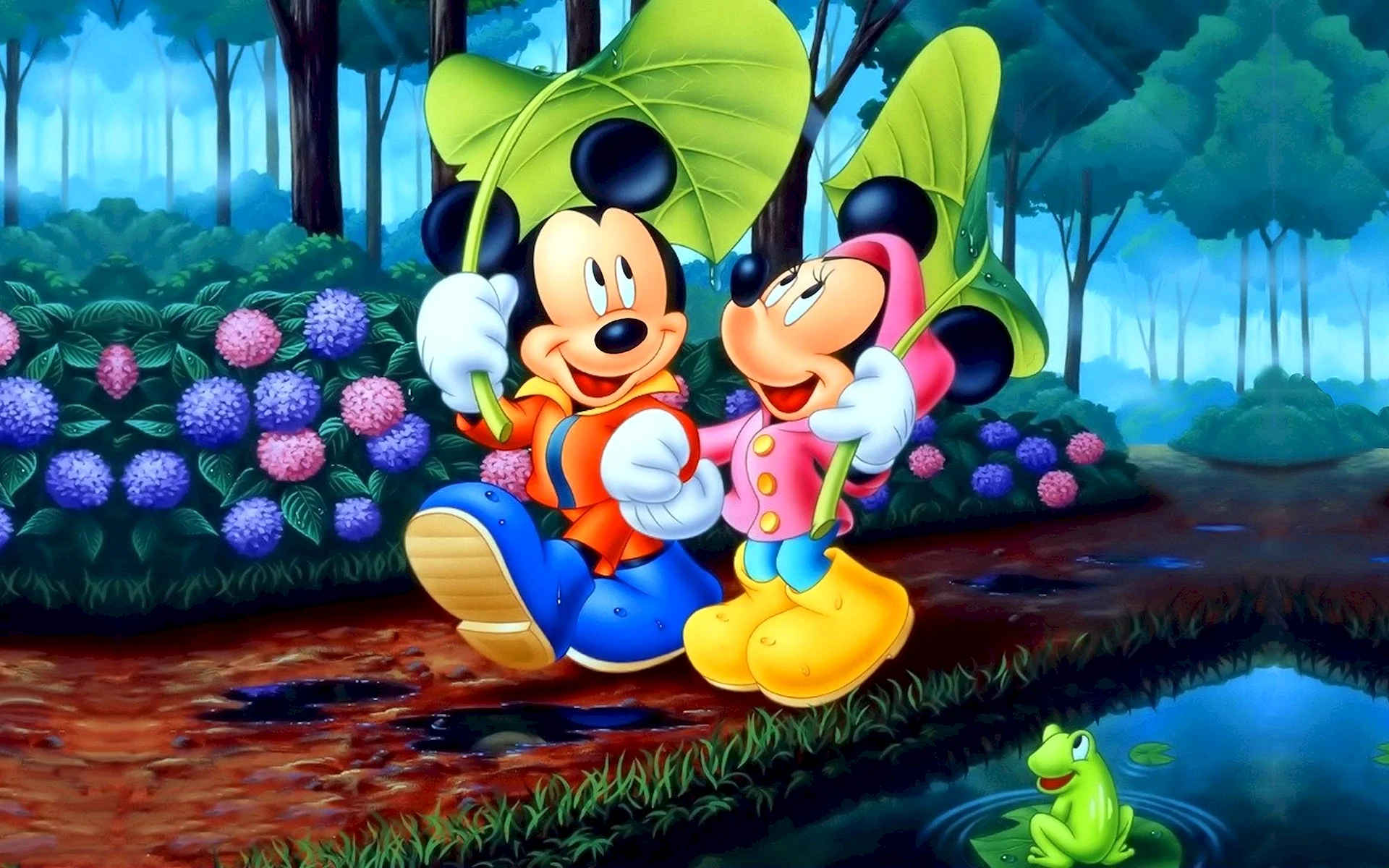 Mickey Mouse Cartoon Wallpaper