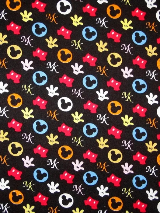 Mickey Mouse Pattern Wallpaper
