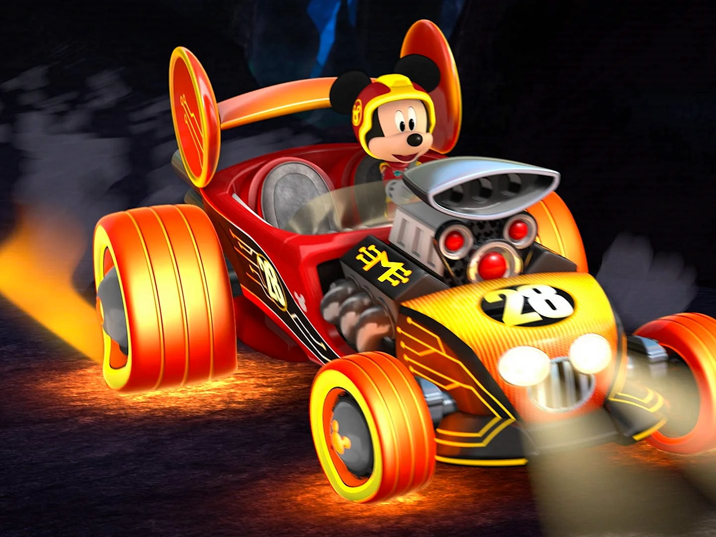 Mickey Mouse Roadster Racers Wallpaper