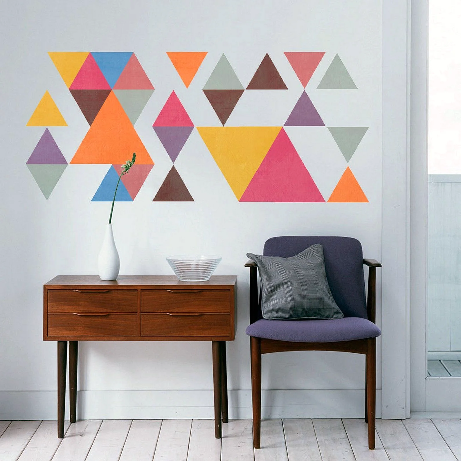 Mid-Century Wall Art Wallpaper