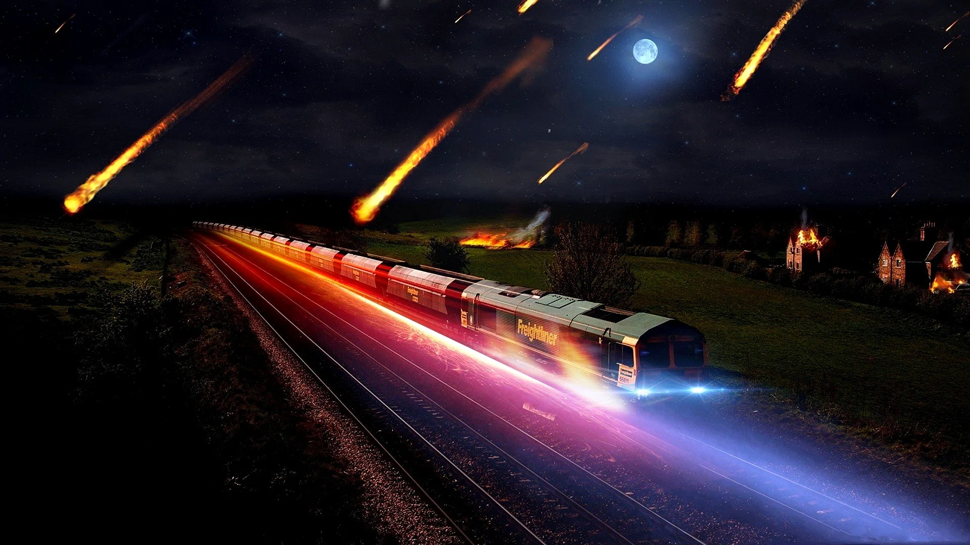 Midnight Train Wallpaper