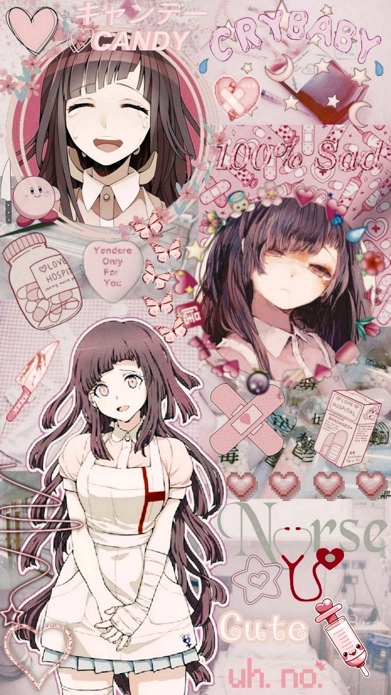 Mikan Tsumiki Aesthetic Wallpaper For iPhone