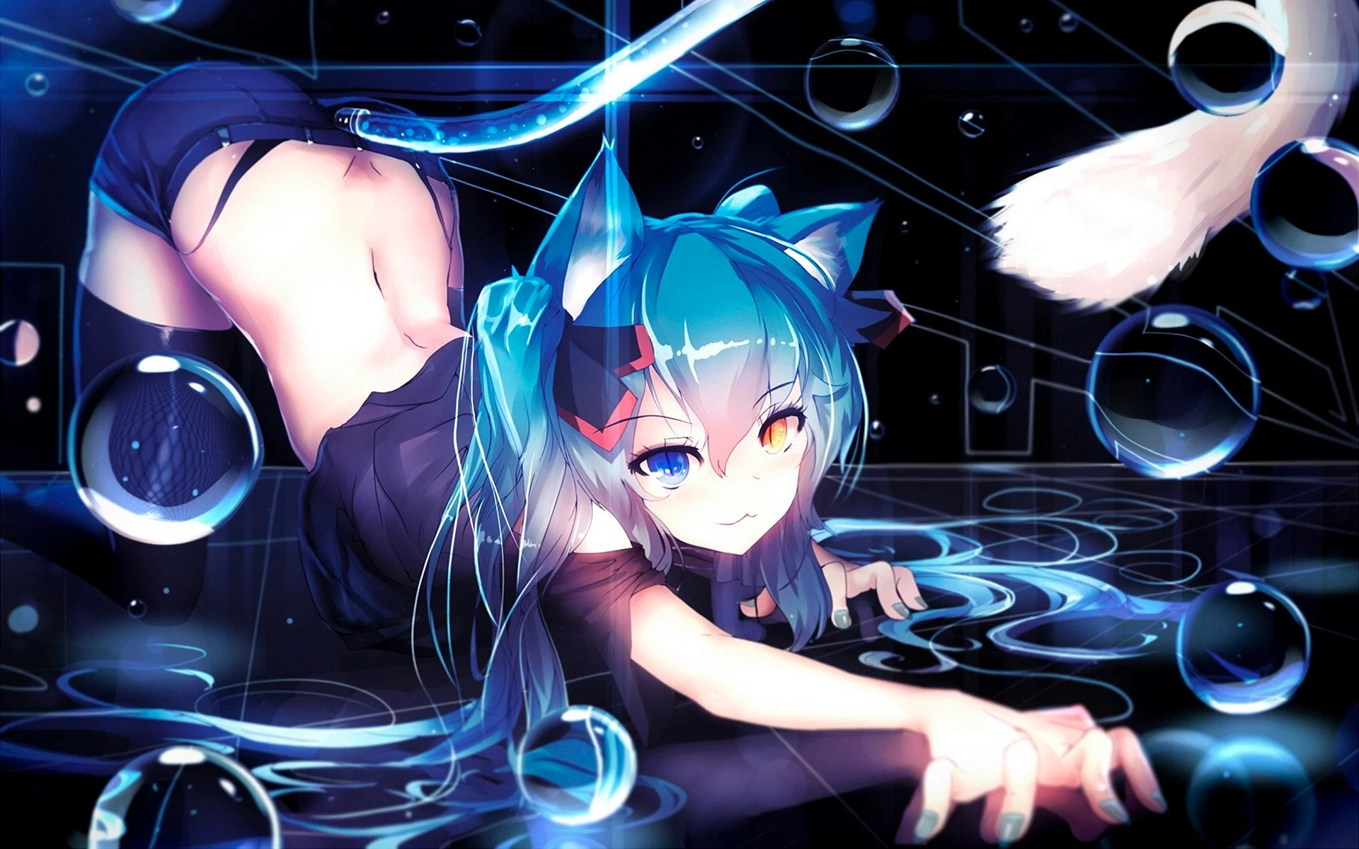 Miku Neko Wallpaper