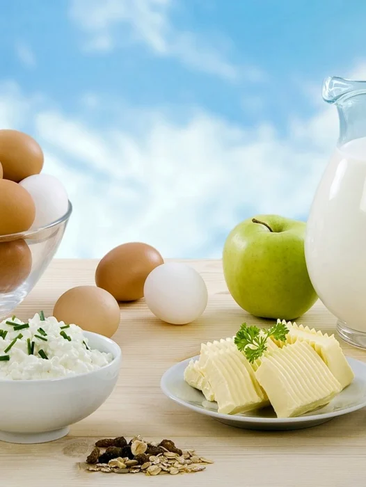 Milk And Dairy Foods Wallpaper
